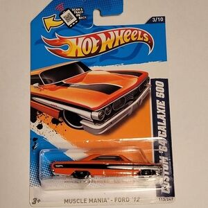 Hot Wheels Custom '64 Galaxie 500 Muscle Mania - Ford '12 3/10 113/247 Sealed